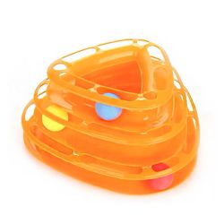 Іграшка для кота Track помаранчевий, 28х13 см  