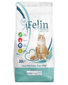 Felin наповнювач для кішок з ароматом марсельського мила 20л
