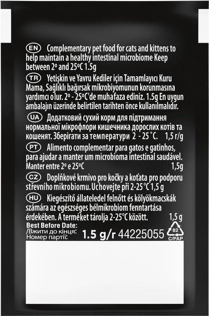 Purina Pro Plan FortiFlora Plus Пробіотик з пребіотиком для дорослих котів та кошенят для підтримки нормальної міклофлори кишечника 30 x 1.5 г 