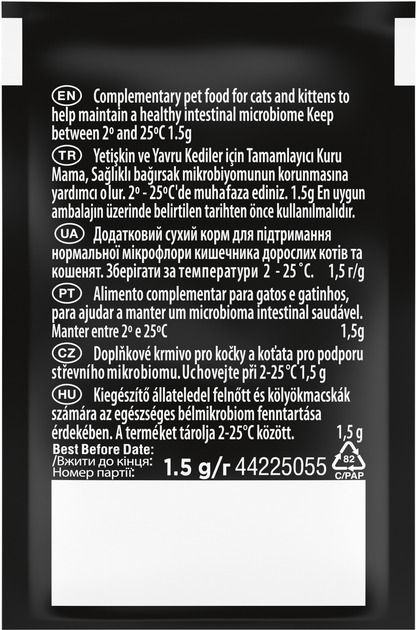 АКЦІЯ Pro Plan FortiFlora Plus пробіотик для котів та кошенят для підтримки нормальної мікрофлори кишечника 30 x 1.5 гр 