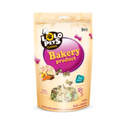 Lolopets бісквіт для собак кісточки mix 350г S 80800