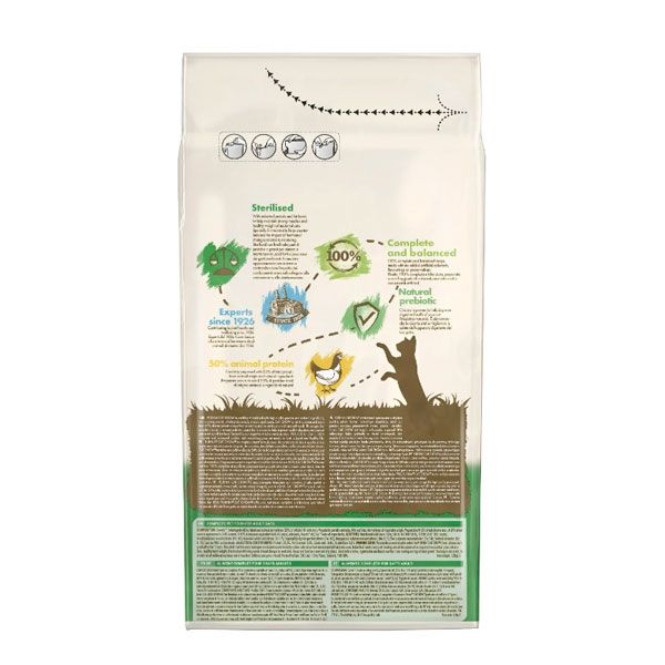 Cat Chow Sterilised сухий корм для стерилізованих котів із куркою 400 г