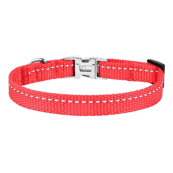 Нашийник для собак BronzeDog Корал металевий фастекс 10мм (18-28 см) 1224 31Т 