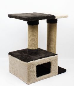 Когтеточка Мейн-Кун, джут Бежево-коричнева