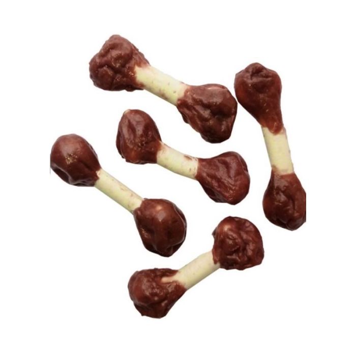 Гантель ласощі для собак Дентал Качка по-пекінськи 250г 250 г