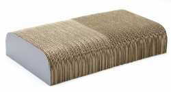 Овал сіра кігтеточка Felita пун 36217см  