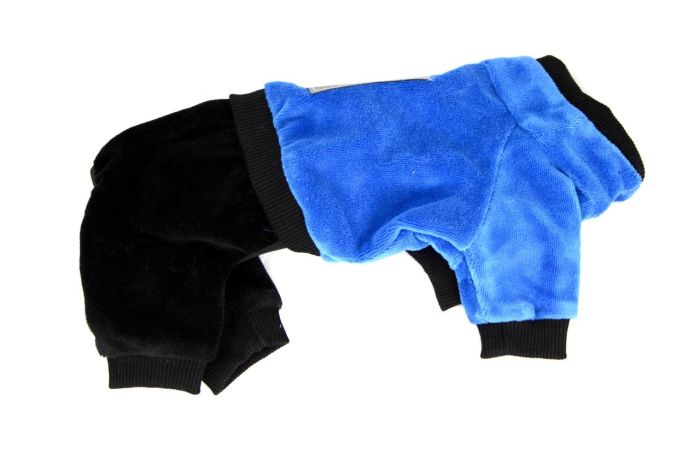 Кузя комбінезон для собак хлопчиків велюр M