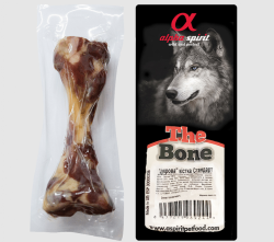 Ласощі Alpha Spirit Ham Bone Standard для собак, кістка з шинкою, 20 см AS Ham Bone Standart  VacuumКістка Стандарт 20 см 900169244