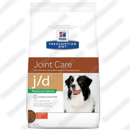 Hills PD Canine J  D Reduced Calorie при проблемах з артритами і остеоартритами 12кг 