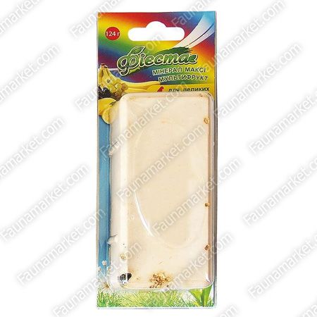 Мінерал Мультифрукт максі для птахів 124г Фієста 