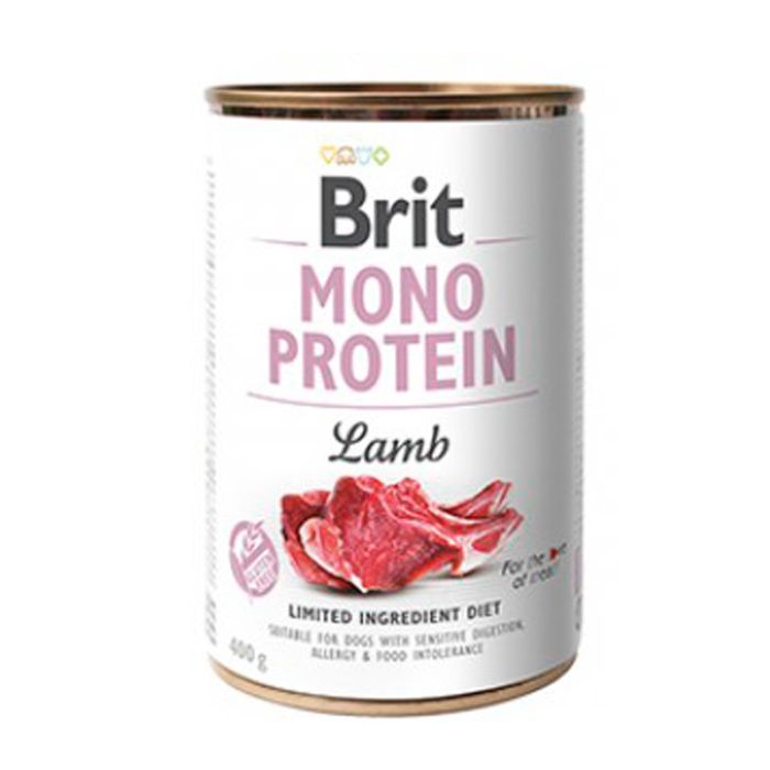 Brit Mono Protein Dog з ягням 400г 