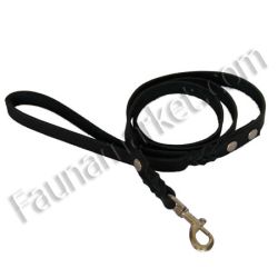 Повідець заплетений 14 мм чорний 