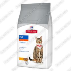Hills SP Feline Adult Oral Care з куркою для зниження утворення зубного нальоту у кішок 1,5 кг