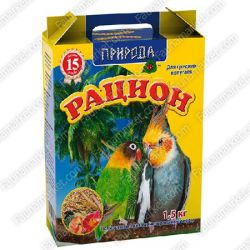 Корм для середніх папуг Сузіря 1,5 кг 