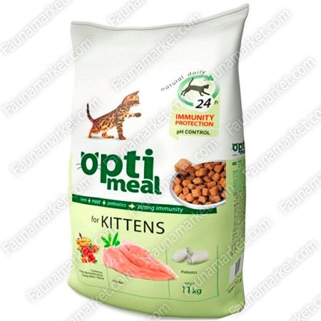 Optimeal з куркою для кошенят 11кг