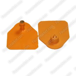 Бирка для свиней прямоуголная 2-х компонентна 5045 см 