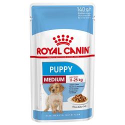 Royal Canin WET MEDIUM PUPPY для цуценят середніх порід 140г 