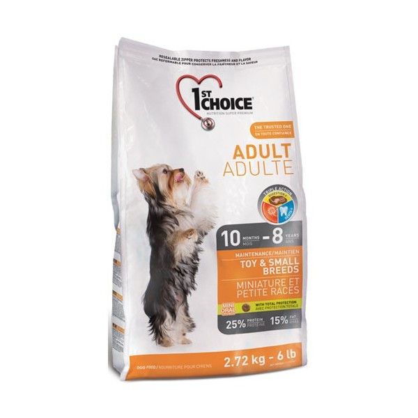 1st Choice Adult ToySmall Chicken для собак маленьких порід з куркою 350г