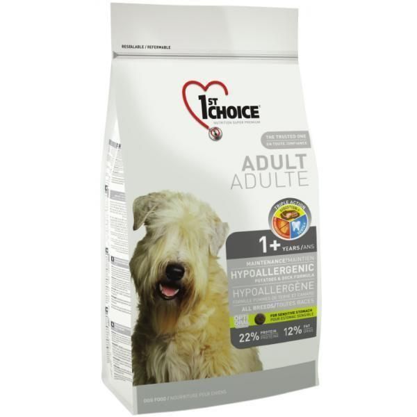 1st Choice Hypoallergenic Adult качкою і картоплею 2,72 кг