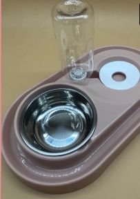 Годівниця з поїлкою для собак суха морда плаваюча 