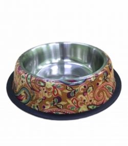 Миска Art desigo для собак метал на гумі d18см 900 мл
