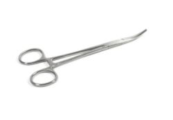 Затиск кровоспинний вигнутий по Halsted-Mosquito (москіт) 12,5 см 