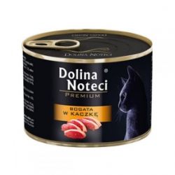 Dolina Noteci Premium консерви для кішок 185гр мясні шматочки з качкою в соусі 383796303794 
