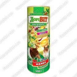 Лорівіт Корм делікатес для гризунів туба 0,5 кг 