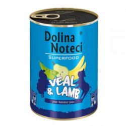 Dolina Noteci Premium Superfood консерви для собак 800г теля і ягням 383659303657 