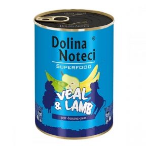 Dolina Noteci Premium Superfood консерви для собак 400г теля і Ягня 383666303664 