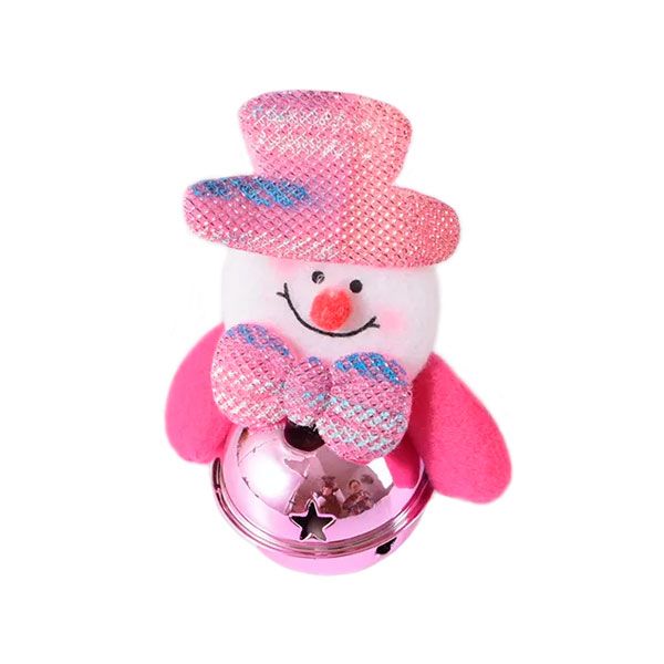 Іграшка Сніговик на мячі, 6 см 