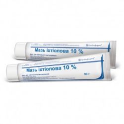 Іхтіолова 10 Мазь для інфікованих ран, Бровафарма 50 г