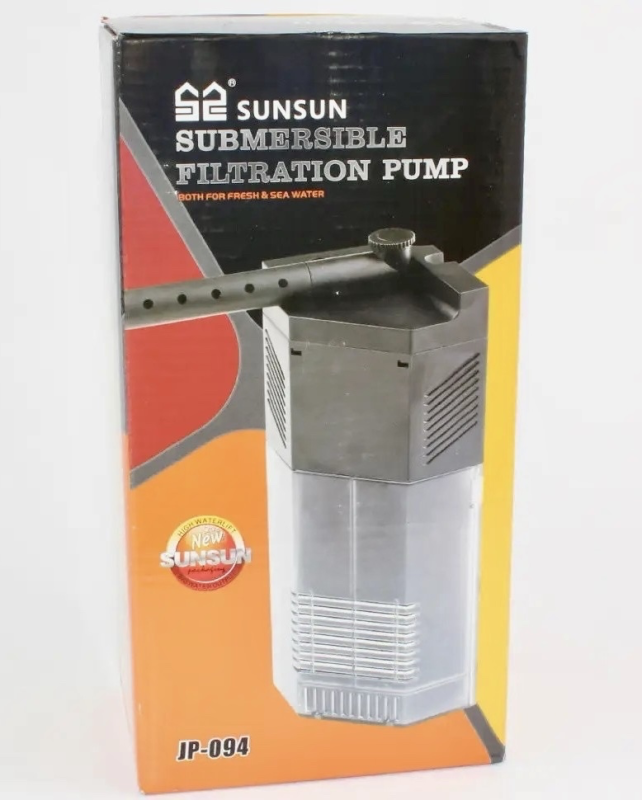 Фільтр кутовий Sun-Sun JP - 094, 7вт, 650лгод, на 60-150л 