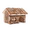Деревяний будинок для гризунів, 19х14х10 см 