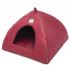 Будиночок для тварин Юрта 0 паянка з ребрами жорсткості 323535 см Бордо