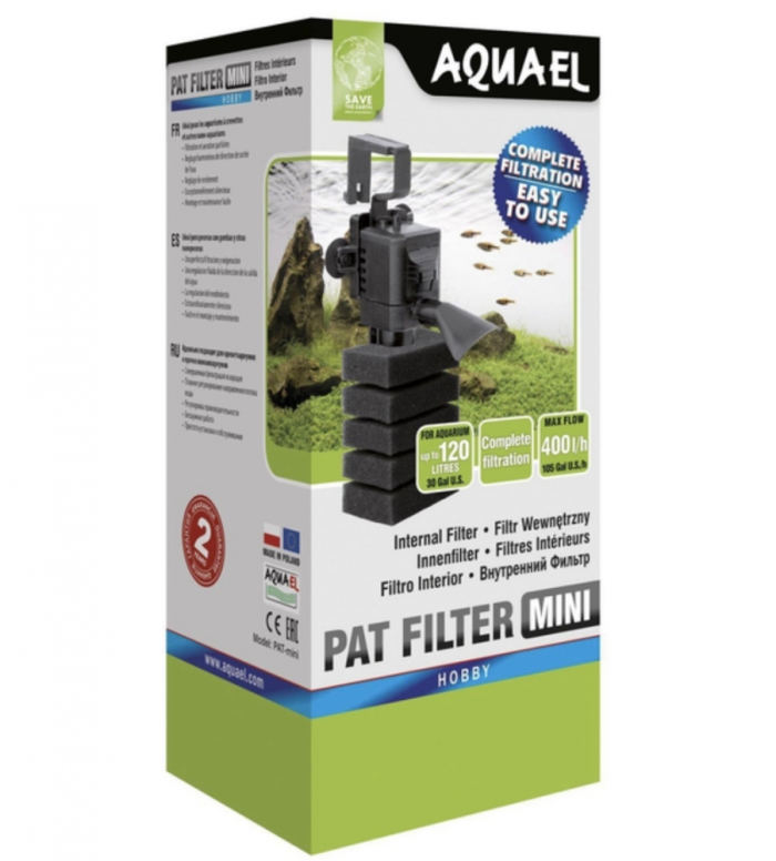 Фільтр AQUAEL PAT-MINI 400LH на 120л 