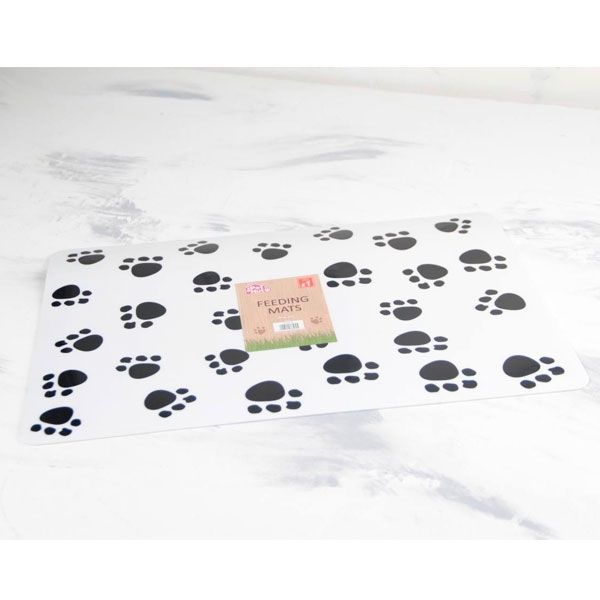 Килимок під миску для тварин 28х42 см Рожевий