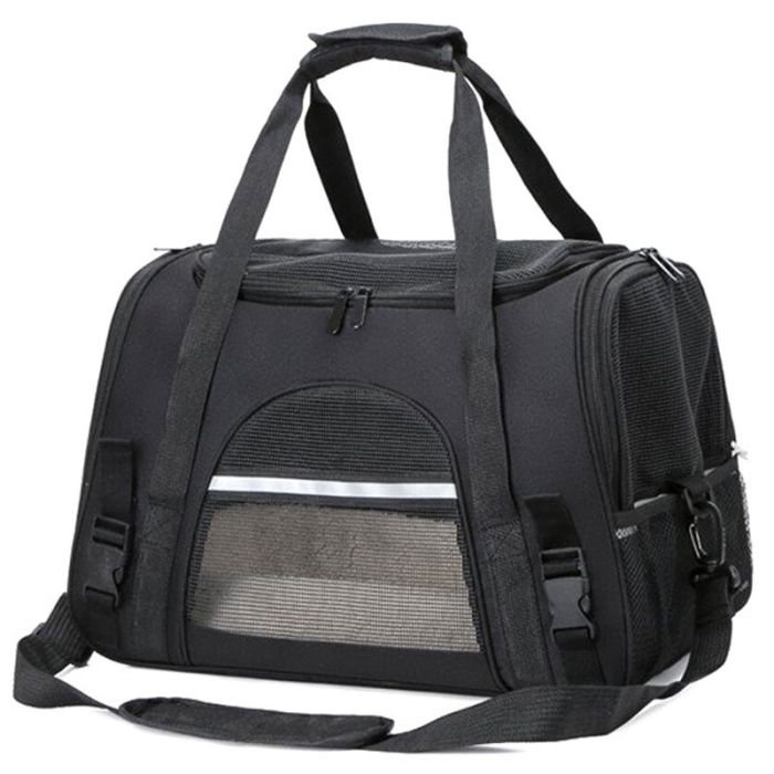 Сумка з килимком 40х28х25 см Чорна 