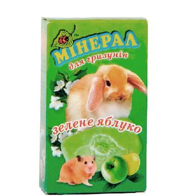 Мінерал для гризунів, Природа Мінерал для гризунів Зелене яблуко, Природа