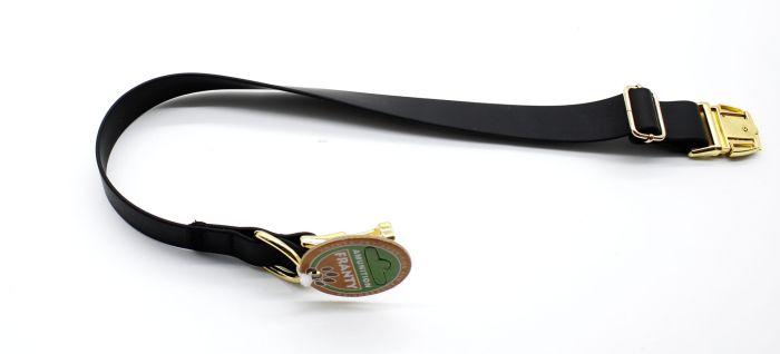 Нашийник Franty Сяйво біотан 25 мм  30-51 см. Чорний