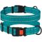 Ошейник для собак BronzeDog бирюза пластиковий фастекс 1225 50Т 20мм (30-40см)