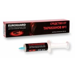 Гель проти тарганів Euroguard шприц 20 г 