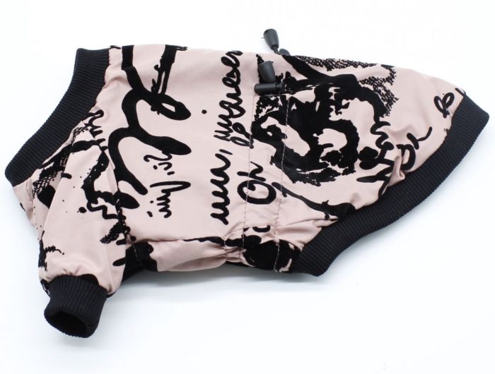 Куртка Лабіринт тонкий підклад кремова S3