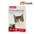 Нашийник проти бліх і кліщів Елегант для кішок 35см Салатовий