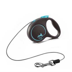 Рулетка Flexi (Флексі) design M 20кг  5м трос Блакитний