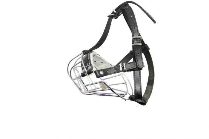 Намордник металевий на породу боксер 1 32см Лорі 