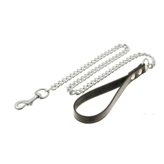 Повідець ланцюжок з нейлоновою ручкою Довжина 110 см Довжина 2,0 мм