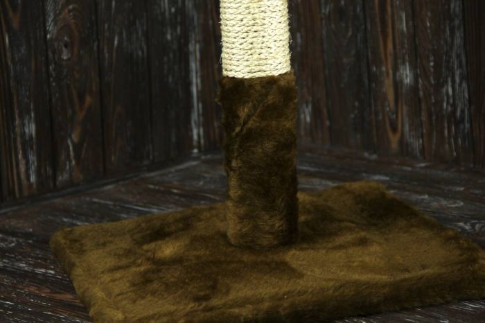 Когтеточка Гном, сизаль 37  37,см Коричневий