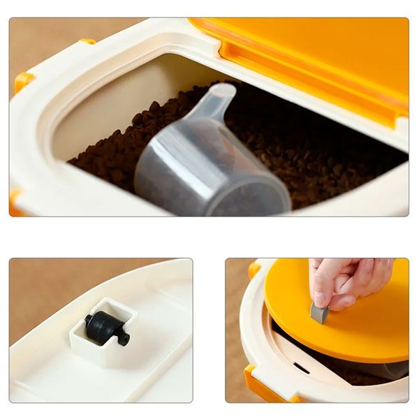 Контейнер для корму 25х40х27 см, 16 л 