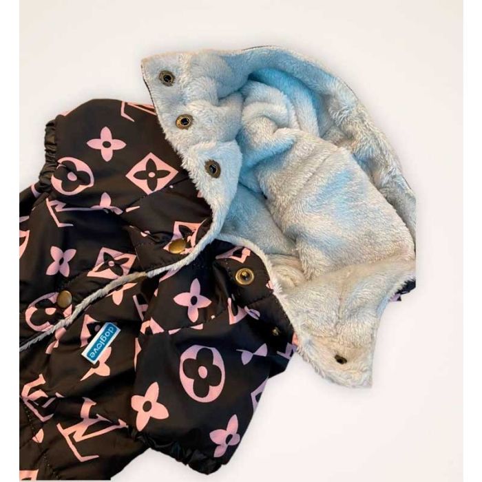 Віта куртка для собак дівчаток doglove чорна S1